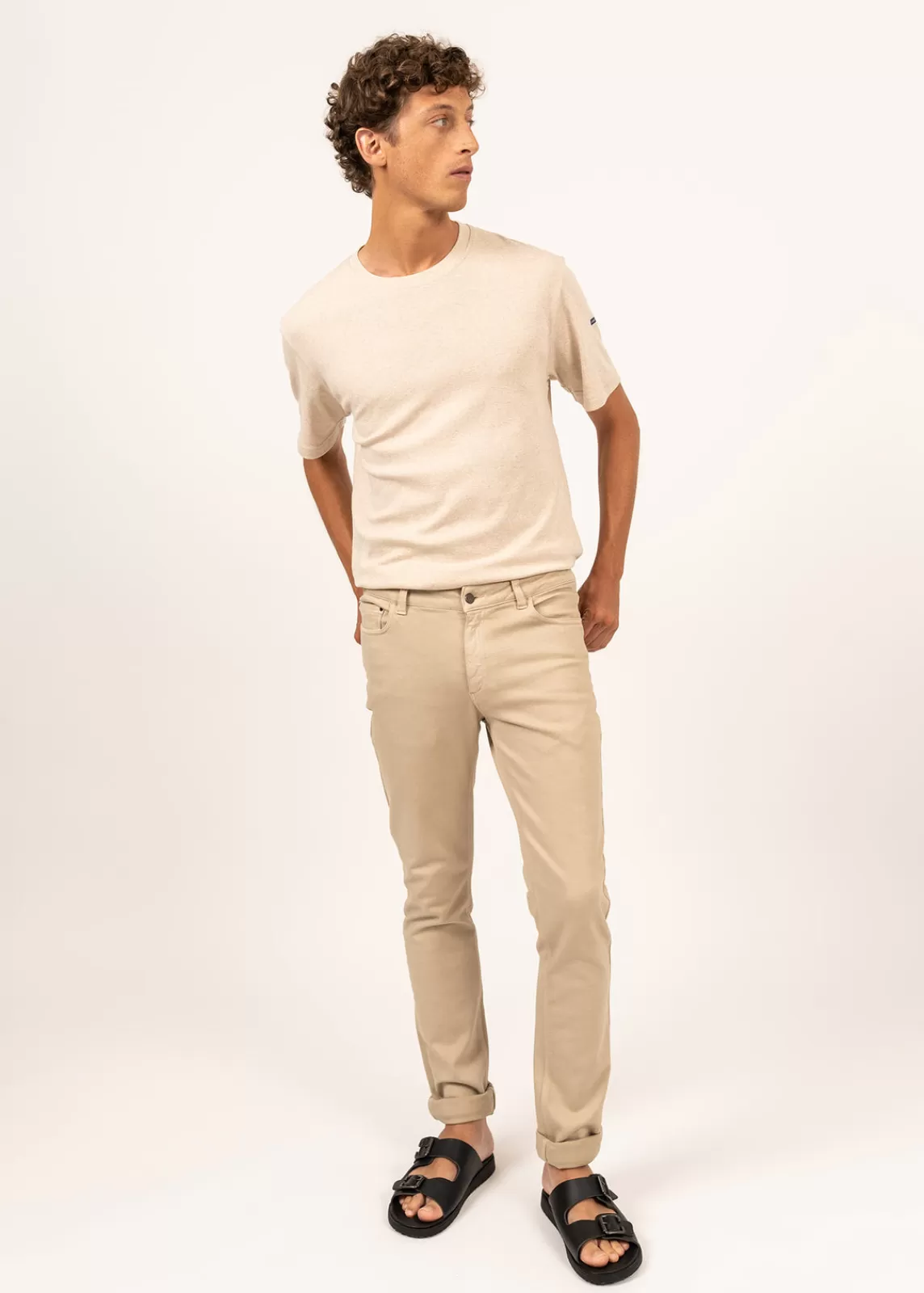 Trousers & Shorts>Saint James Jasper knit jeans PLAGE