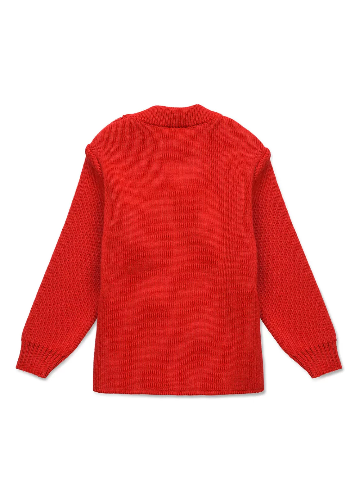 Sailor Jumpers>Saint James Moussaillon sailor jumper for babies ROUGE