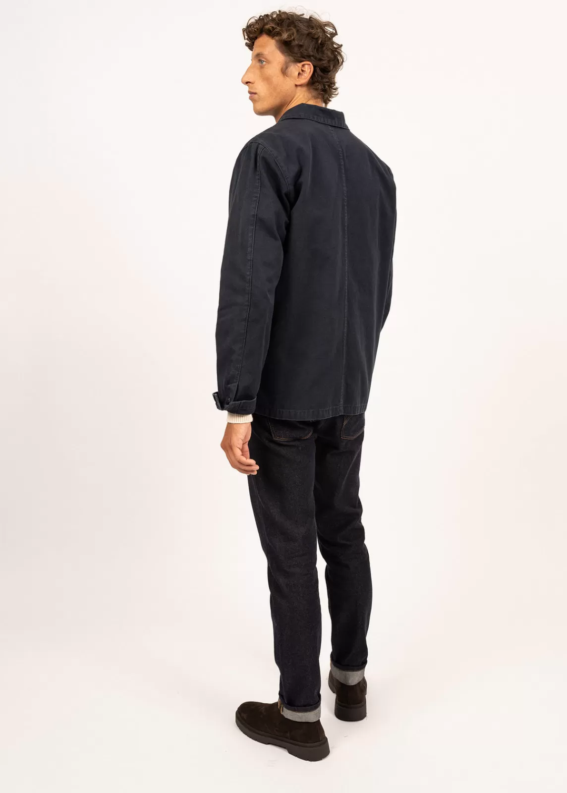 Shell Jackets & Raincoats>Saint James Sirocco fisherman's jacket MARINE